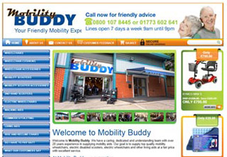 Mobility Buddy e-commerce