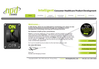 Web Design and Development Project for NPDWorks