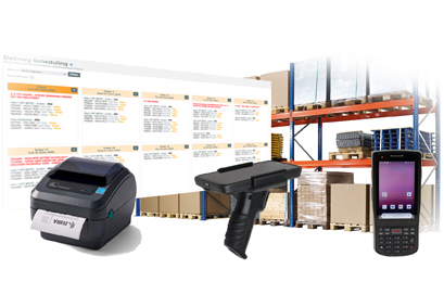 image of a warehouse with hardware devices